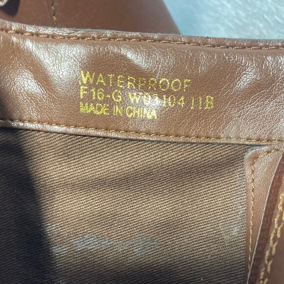 Cole Haan Waterproof Brown Women Boots sz 11 - Picture 8 of 9